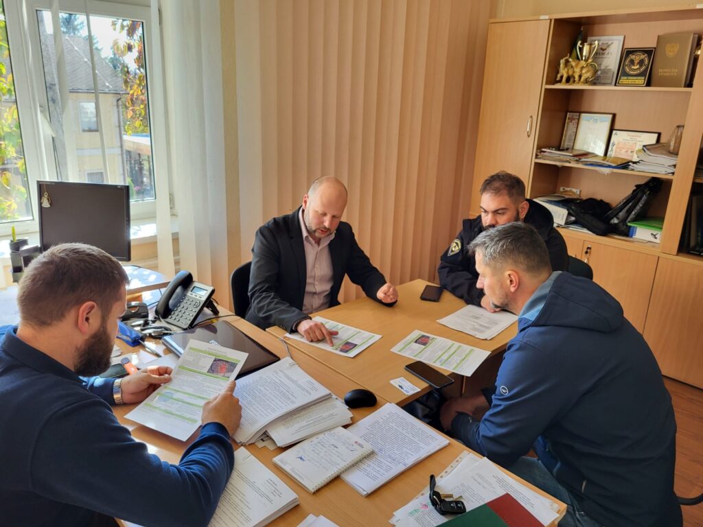 АСУ передача очищеної землі