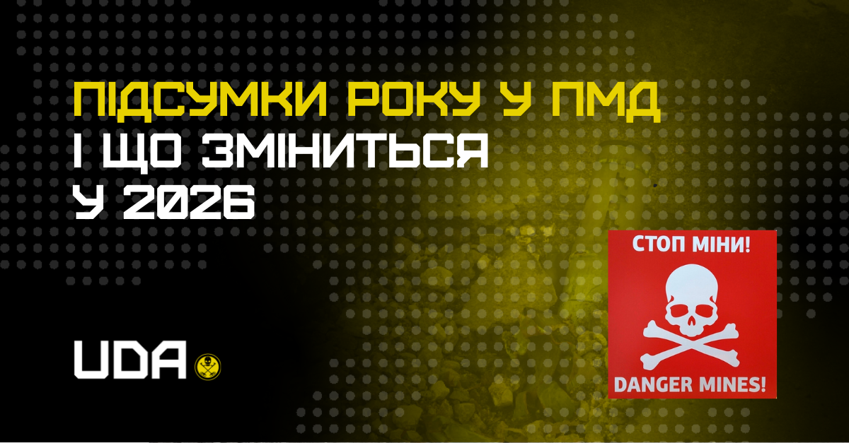 Кавер підсумки року с сфері розмінування